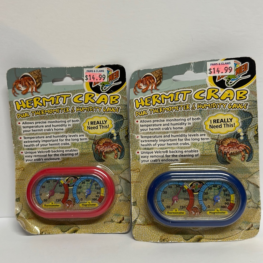 Zoo med, save your replies. Dual thermometer $ humidity gauge